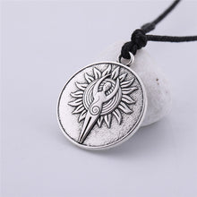 Load image into Gallery viewer, GUNGNEER Antique Wiccan Goddess Pendant Necklace Stainless Steel Jewelry Men Women