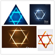 Load image into Gallery viewer, GUNGNEER Jerusalem Star of David Necklace Jewish Jewelry Gift Accessory For Men Women