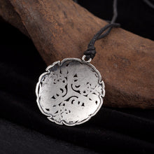 Load image into Gallery viewer, GUNGNEER Triskele Triskelion Celtic Knots Stainless Steel Pendant Necklace Jewelry Men Women