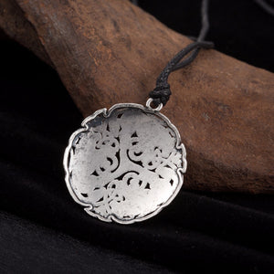 GUNGNEER Triskele Triskelion Celtic Knots Stainless Steel Pendant Necklace Jewelry Men Women