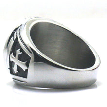 Load image into Gallery viewer, GUNGNEER The Archangel St Michael Ring Accessory Stainless Steel Jewelry For Men