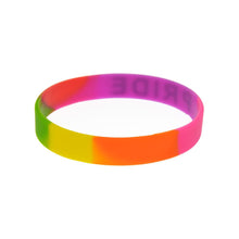 Load image into Gallery viewer, GUNGNEER Lesbian Gay Pride Bracelet Silicone LGBT Jewelry Accessory For Men Women