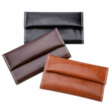 2TRIDENTS Tobacco Bag Portable Cigarette Rolling Pipe Tobacco Pouch Case Wallet Paper Holder Smoking