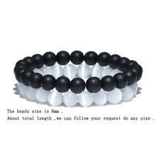 Load image into Gallery viewer, HoliStone Tiger Eye Natural Stone Beads Bracelet ? Anxiety Stress Relief Yoga Beads Bracelets Chakra Healing Crystal Bracelet for Women and Men