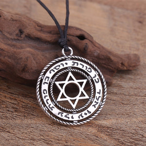 GUNGNEER Star of David Necklace Jewish Pendant Jewelry Accessory Outfit For Men Women