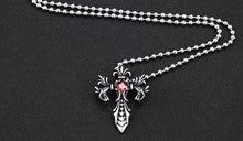 Load image into Gallery viewer, GUNGNEER Christian Cross Pendant Necklace Stainless Steel God Jewelry Outfit For Men Women