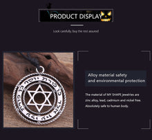 Load image into Gallery viewer, GUNGNEER Star of David Necklace Jewish Pendant Jewelry Accessory Outfit For Men Women