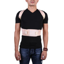 Load image into Gallery viewer, 2TRIDENTS Back Brace Posture Corrector Adjustable Body Shaping Support Back Shoulder Straight Brace Strap Health Care for Male Female