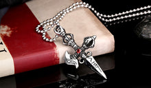 Load image into Gallery viewer, GUNGNEER Stainless Steel Christian Cross Pendant Necklace Jesus Jewelry For Men Women