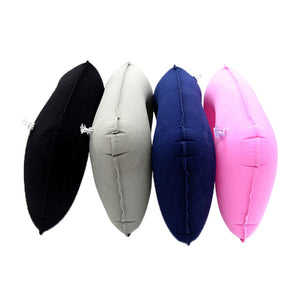 2TRIDENTS U-Shaped Inflatable Travel Neck Pillow - Waterproof Pillow for Car Traveling Headrest Cushion