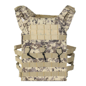 2TRIDENTS Hunting Tactical Vest - Molle Plate Carrier Vest Outdoor for CS Game Paintball Airsoft Camping Hunnting Vest Military Equipment (ACU)
