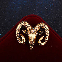 Load image into Gallery viewer, GUNGNEER Baphomet Satan Pins Goat Lapel Pins Satanic Occult Accessories Outfit For Men