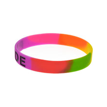 Load image into Gallery viewer, GUNGNEER Lesbian Gay Pride Bracelet Silicone LGBT Jewelry Accessory For Men Women