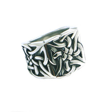 Load image into Gallery viewer, GUNGNEER Celtic Irish Knot Stainless Steel Ring Jewelry Accessories Gift Men Women