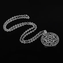 Load image into Gallery viewer, GUNGNEER Stainless Steel Jewish David Star Necklace Occult Jewelry Accessory For Men Women