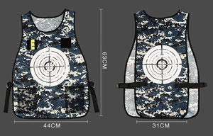 2TRIDENTS Hunting Paintball Tactical Vest - Adjustable Vest for CS Game Paintball Airsoft Vest Military Equipment (1)