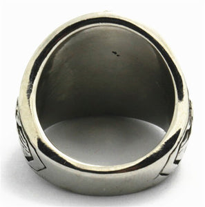 GUNGNEER US Military Ring Stainless Steel United State Army Jewelry Accessory For Men