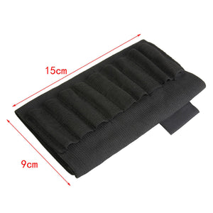 2TRIDENTS Tacitcal 9 Rounds Buttstock Ammo Pouch - Waterproof Case Accessories for Hunting, Military, Outdoor Sport and More