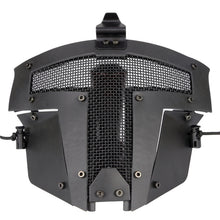 Load image into Gallery viewer, 2TRIDENTS ABS Full Face Mask Helmet with Safety Metal Mesh for Hunting, Outdoor Sport, Cycling, Motorcycling, ATV, Jet Skiing, Airsoft, Paintball, CS and More