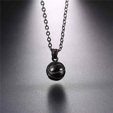 Load image into Gallery viewer, GUNGNEER Hip Hop Basketball Necklace Stainless Steel Sports Jewelry For Boys Girls