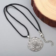 Load image into Gallery viewer, GUNGNEER Celtic Knot Bear Paw Stainless Steel Trinity Pendant Necklace Jewelry Men Women