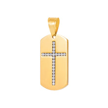 Load image into Gallery viewer, GUNGNEER Stainless Steel Cross Pendant Necklace God Christ Jewelry Gift For Men Women