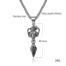 Load image into Gallery viewer, GUNGNEER Ganesha Om Pendant Necklace Hindu Spiritual Jewelry Accessory For Men Women