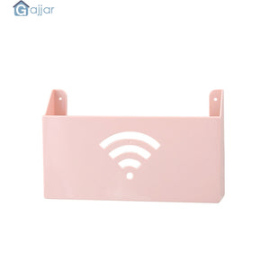 2TRIDENTS Small Cute Wall Mount WiFi Router Storage Box - WiFi Box Shelf Organizer for Household