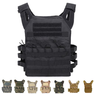 2TRIDENTS Hunting Tactical Vest - Molle Plate Carrier Vest Outdoor for CS Game Paintball Airsoft Camping Hunnting Vest Military Equipment