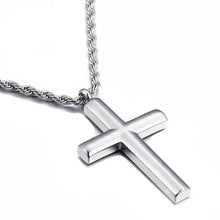 Load image into Gallery viewer, GUNGNEER Christian Pendant Necklace Cross Jewelry Accessory Outfit Gift For Men Women