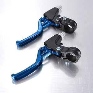 2TRIDENTS 2 Pcs Bicycle Brake Levers - Great for Single Speeds, Fixed Gear Or Custom Applications - Fit for 24mm/0.86inch Bicycle Handlebars. (Black)