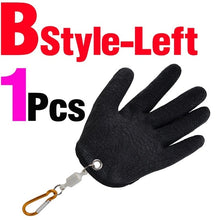 Load image into Gallery viewer, 2TRIDENTS 1Pcs Fishing Glove Magnet Release Fisherman- Fisherman Professional Catch Fish Gloves - Protect Hand from Cuts Puncture Scrapes Latex Fishing