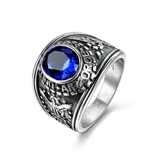 Load image into Gallery viewer, GUNGNEER Stainless Steel Military Airforce Ring United State Army Jewelry Gift For Men