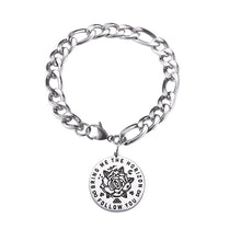 Load image into Gallery viewer, GUNGNEER Stainless Steel Pentacle Pentagram Necklace Tree of Life Bangle Wicca Pagan Jewelry Set