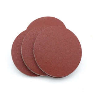 2TRIDENTS 100 Pcs 2-inch Sandpaper Disk - Sanding Discs for DA Sanders, Self Adhsive Back, Assorted Sandpaper (Grit 1000)