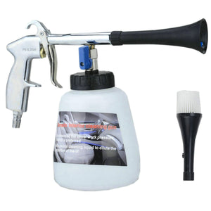 2TRIDENTS High Pressure Cleaning Gun with 1L Foam Bottle - Spray Nozzle Car Washing Gun Household Tool