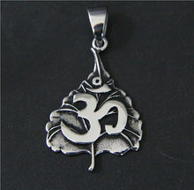 Load image into Gallery viewer, GUNGNEER Hindu Yoga Om Ohm Pendant Stainless Steel Spiritual Jewelry For Men Women