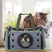 Load image into Gallery viewer, 2TRIDENTS Breathable Handbag Puppy, Pet Dog Carrier Bag, Space Capsule Shap, Shoulder Bag, Soft Kennel - Travel Bag for Your Lovely Pet