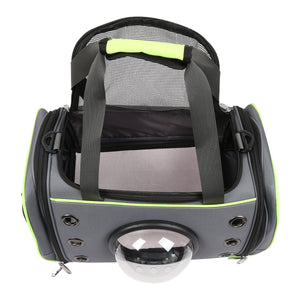 2TRIDENTS Breathable Handbag Puppy, Pet Dog Carrier Bag, Space Capsule Shap, Shoulder Bag, Soft Kennel - Travel Bag for Your Lovely Pet