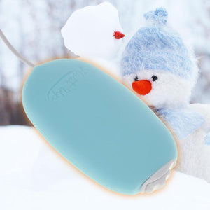 2TRIDENTS Rechargeable Hand Warmer Powered Bank for Indoor & Outdoor Activity, Warm Gift (Blue)