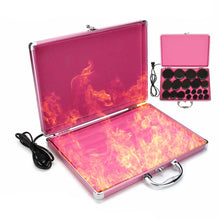 Load image into Gallery viewer, 2TRIDENTS Pink Hot Massage Stone Heater Case - Perfect Tool To Retain The Heat Of Stones For A Long And Relaxing Massage