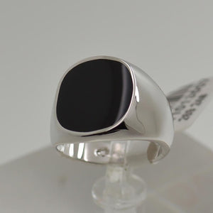 GUNGNEER Black Masonic Magnetic Bracelet Stainless Steel Square Ring For Men Jewelry Set