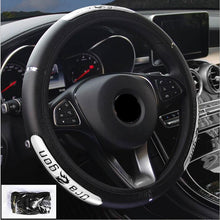 Load image into Gallery viewer, 2TRIDENTS Steering Wheel Cover Genuine Luxury Breathable Antiskid Universal for Men and Women (1)