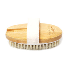 Load image into Gallery viewer, 2TRIDENTS Body Brush for Wet or Dry Brushing - Best for Exfoliating Dry Skin, Lymphatic Drainage and Cellulite Treatment