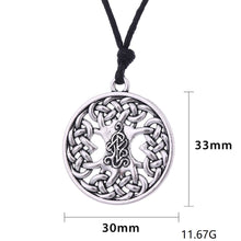 Load image into Gallery viewer, GUNGNEER Celtic Knot Tree of Life Necklace Infinity Bracelet Stainless Steel Jewelry Set