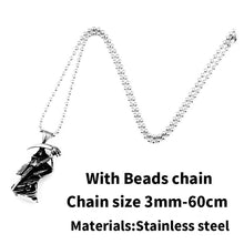 Load image into Gallery viewer, GUNGNEER Gothic Biker Grim Reaper Skull Pendant Charm Necklace Jewelry Accessories Men Women