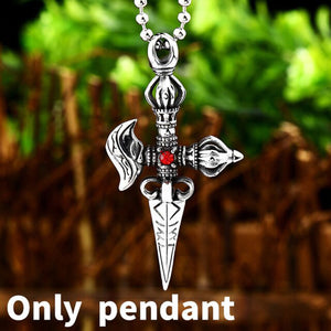 GUNGNEER Stainless Steel Christian Cross Pendant Necklace Jesus Jewelry For Men Women