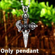 Load image into Gallery viewer, GUNGNEER Stainless Steel Christian Cross Pendant Necklace Jesus Jewelry For Men Women