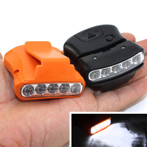 2TRIDENTS Hat Clip Headlamp Portable Cap Light Clip for Camping Running Reading Fishing - Portable Lamp Essential for Outdoor Activities