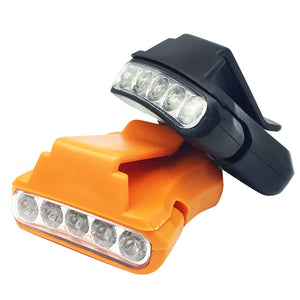 2TRIDENTS Hat Clip Headlamp Portable Cap Light Clip for Camping Running Reading Fishing - Portable Lamp Essential for Outdoor Activities